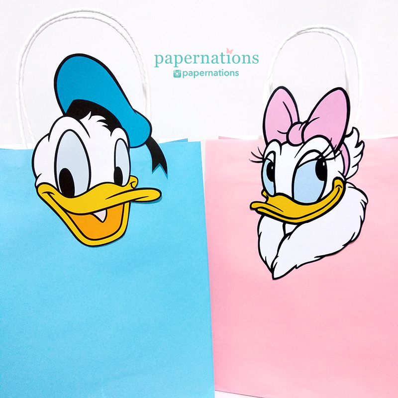 Donald & Daisy Paper Bags